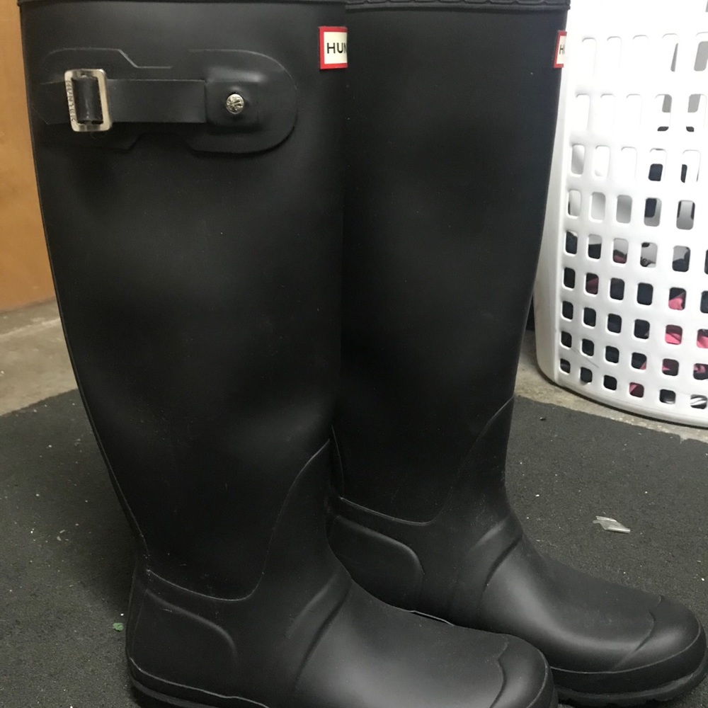 Hunter rain boots